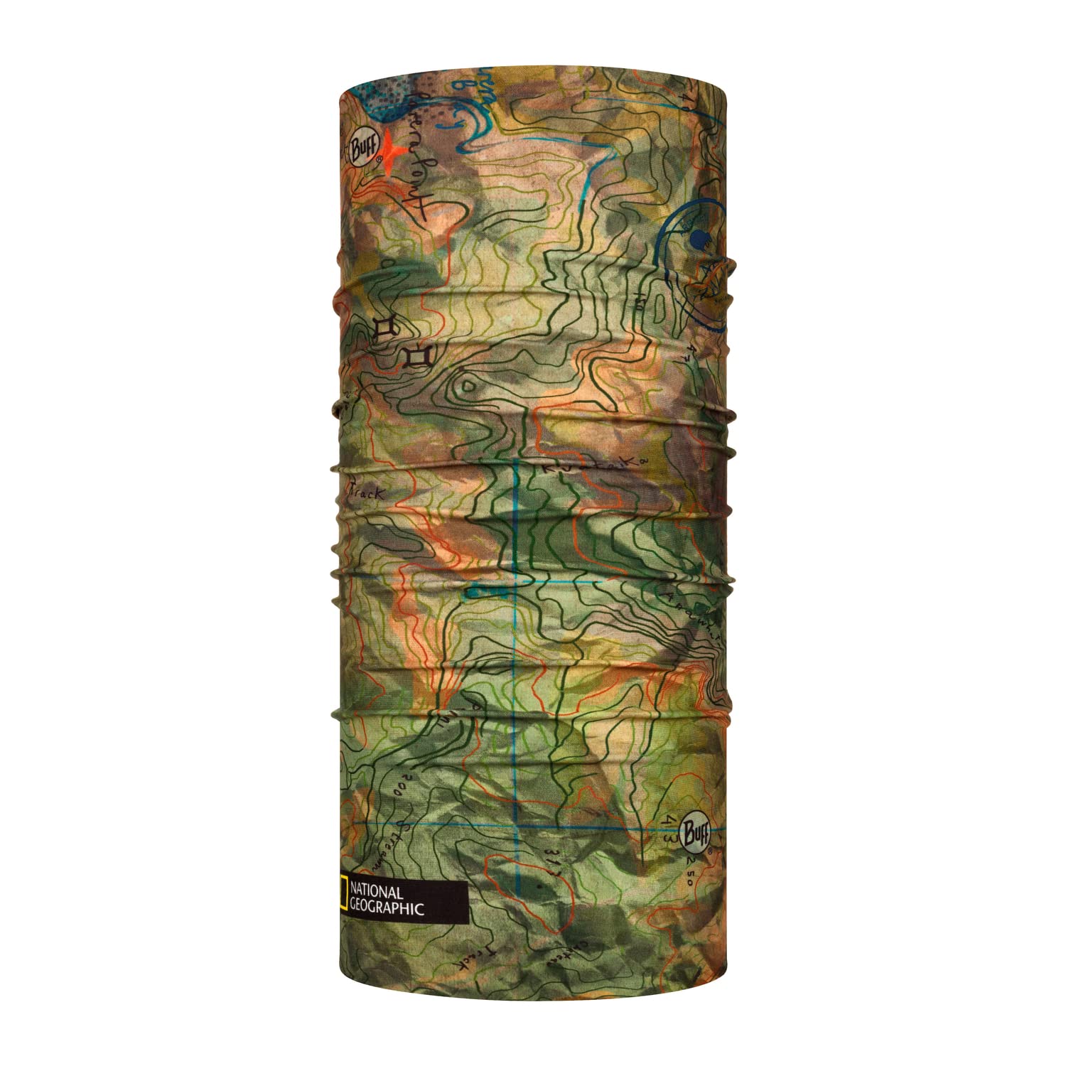 buff-national-geographic-original-tubular-anawhata-khaki-multifunktionstuch image 1