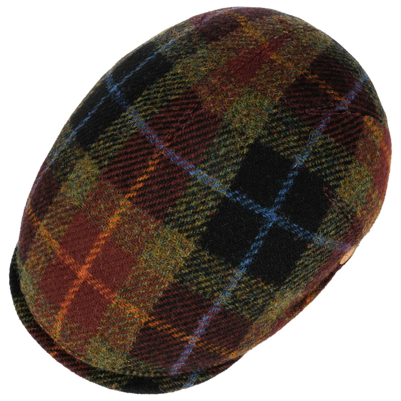 mayser-sidney-harris-tweed-flatcap-aus-schurwolle-herren-schieberm-tze-mit-schir image 3
