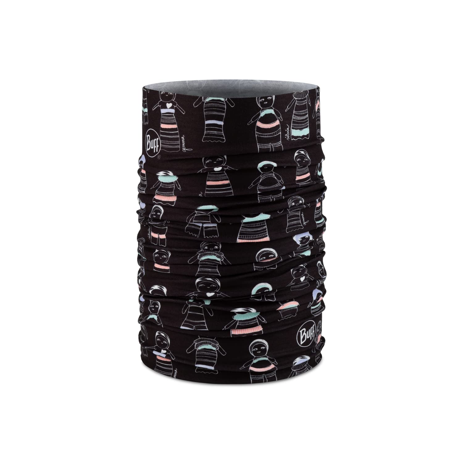 buff-original-ecostretch-multifunktionstuch-kinder-camwa-black image 2