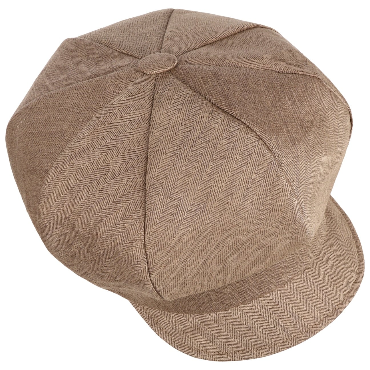 mayser-anja-herringbone-leinen-ballonm-tze-damen image 2