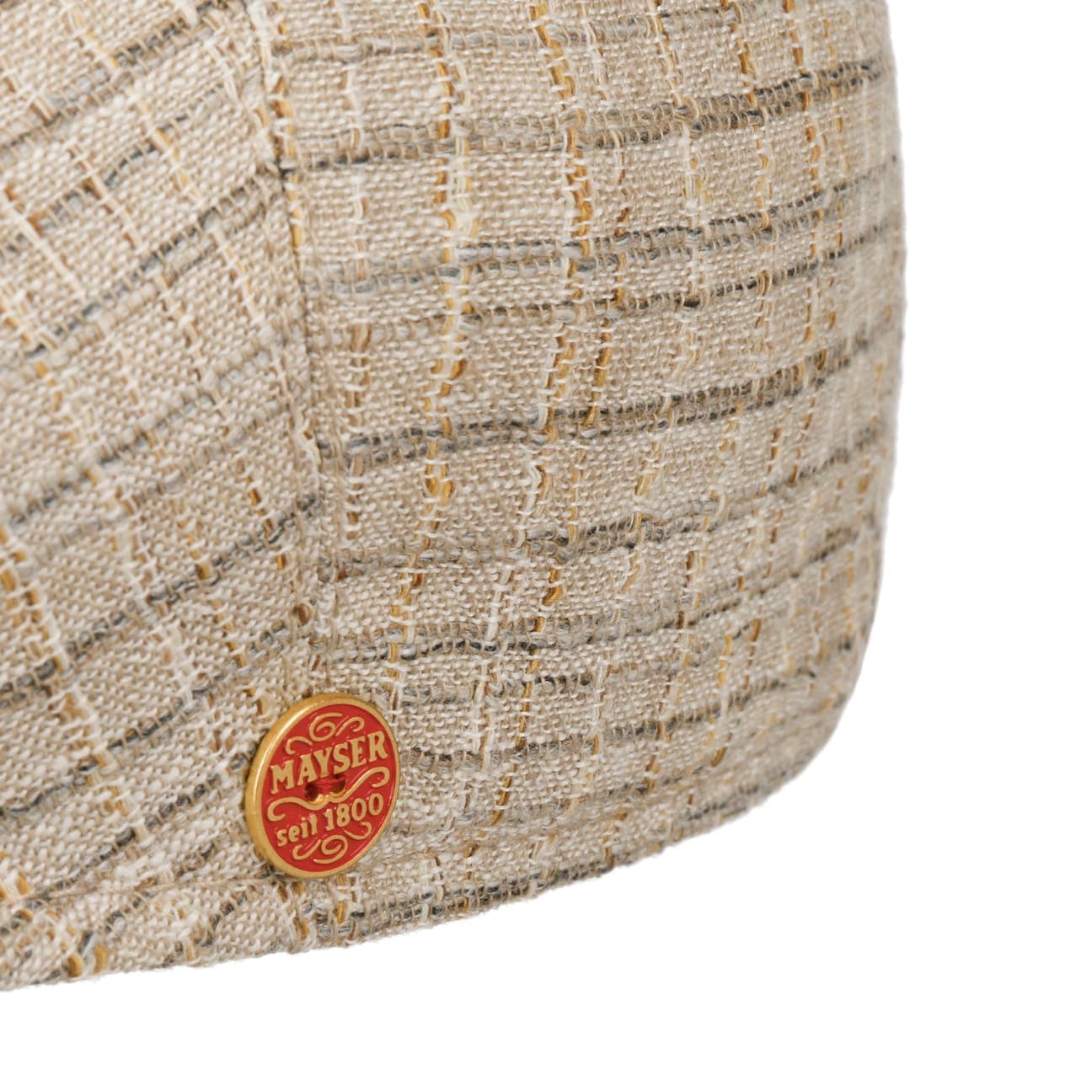 mayser-light-aston-flatcap-stoffm-tze-aus-leinen-viskose-mit-baumwollfutter image 4