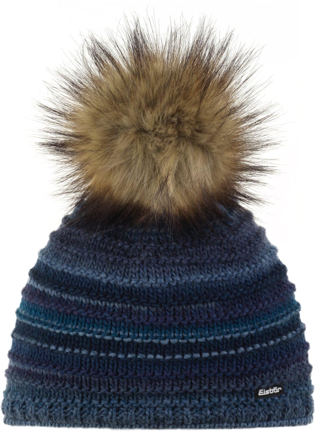 eisb-r-mikata-lux-m-damen-m-tze-mit-kunstfellpompon-und-fleecefutter image 3