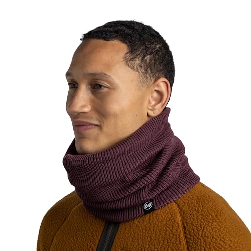 buff-knitted-polar-schlauchschal-primaloft-fleece-rot-einheitsgr-e image 8