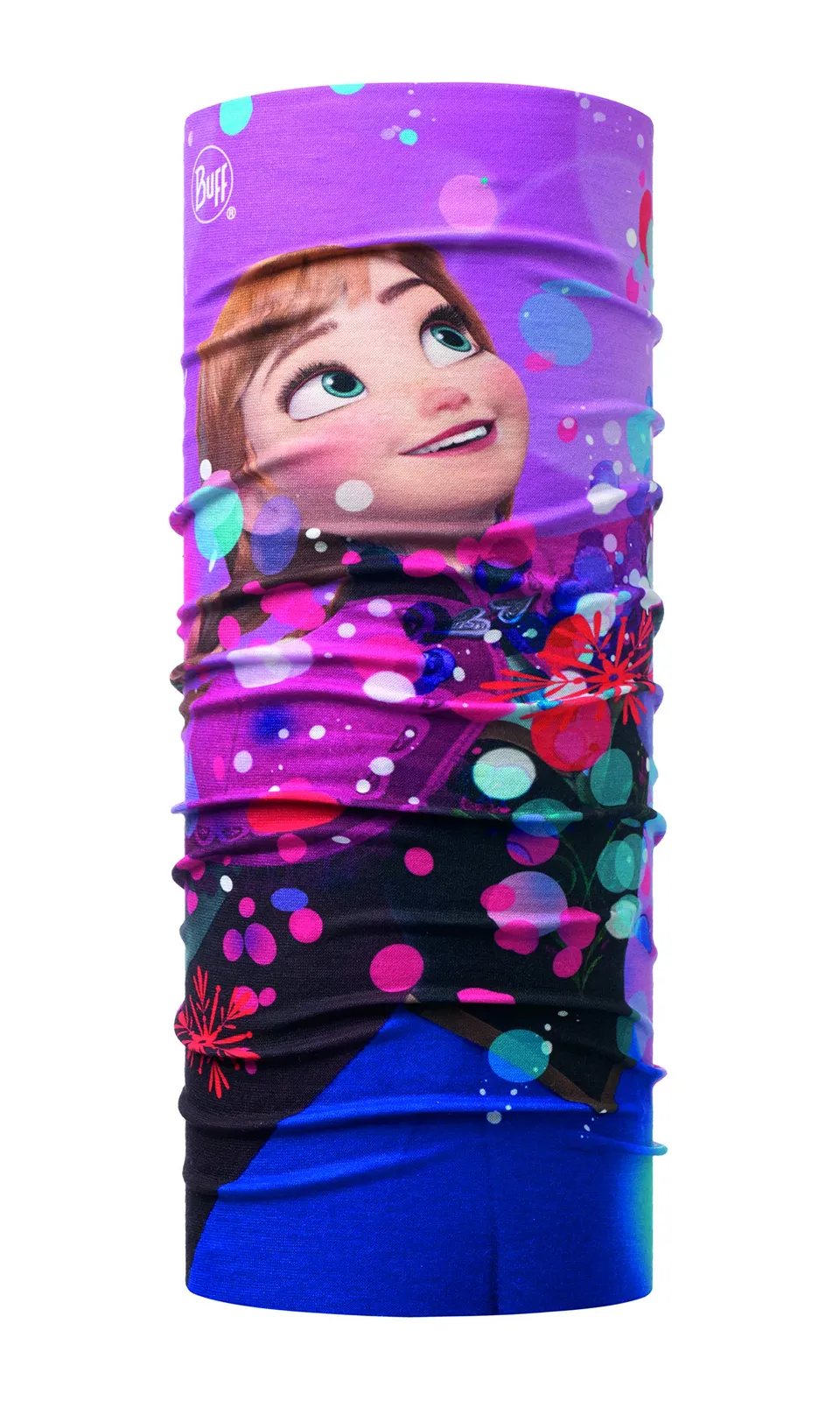 buff-original-child-frozen-anna-brigh-multifunktionstuch-bright-pink image 1