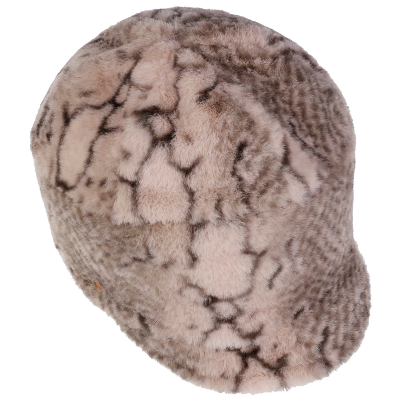 mayser-fijara-fake-fur-ballonm-tze-damen-tiermuster-rosa-baumwollfutter image 3
