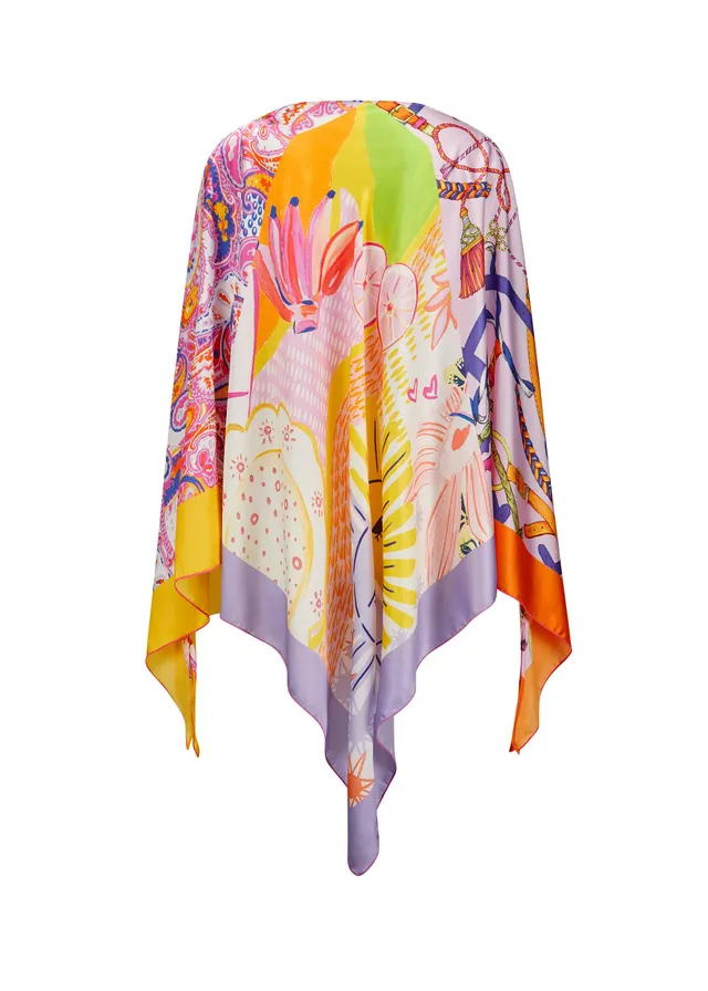 codello-sommerlicher-poncho-mit-muster-tunika image 1