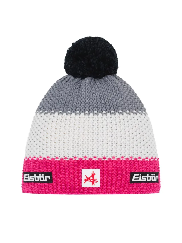 eisb-r-star-pompon-bommelm-tze-ski-austria-merino-winterm-tze-mit-fleece-unisex image 1