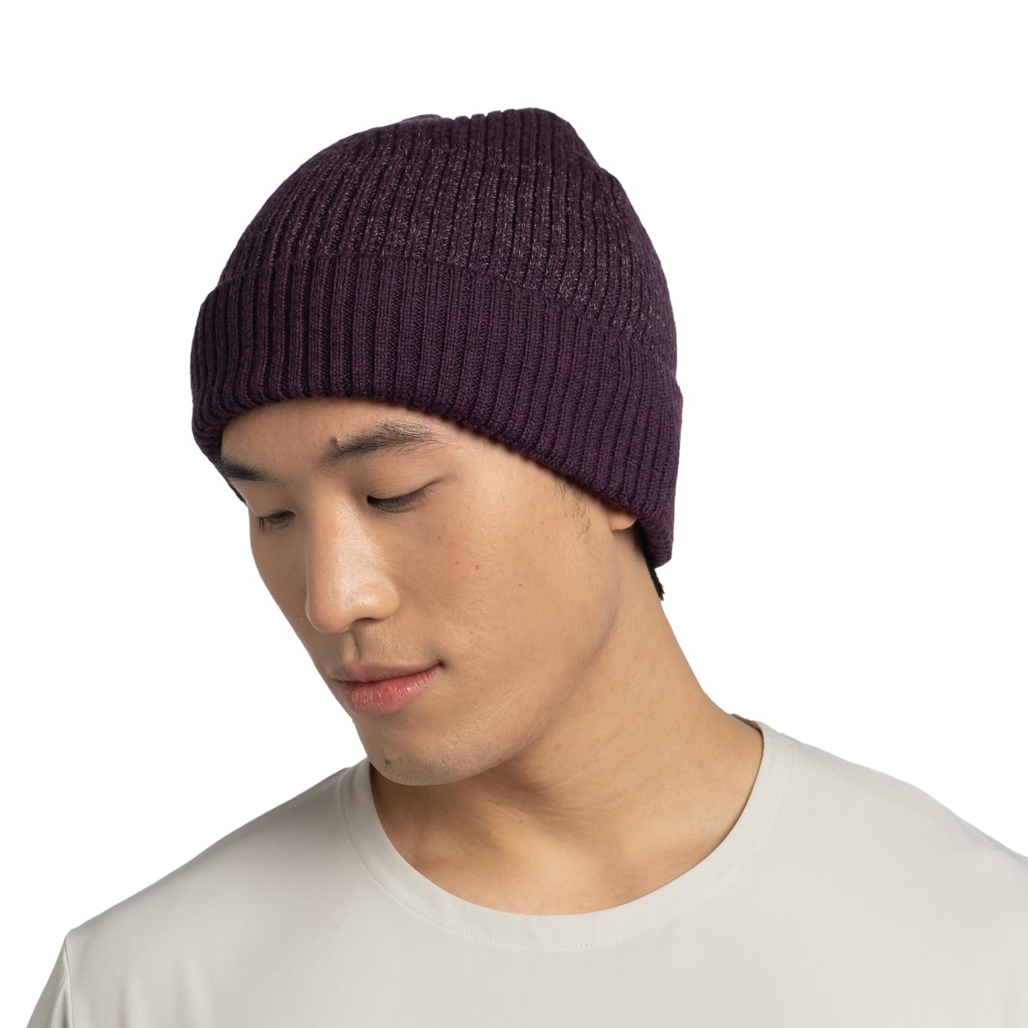 buff-merino-active-m-tze-unisex-wollm-tze-mit-reflektor image 4