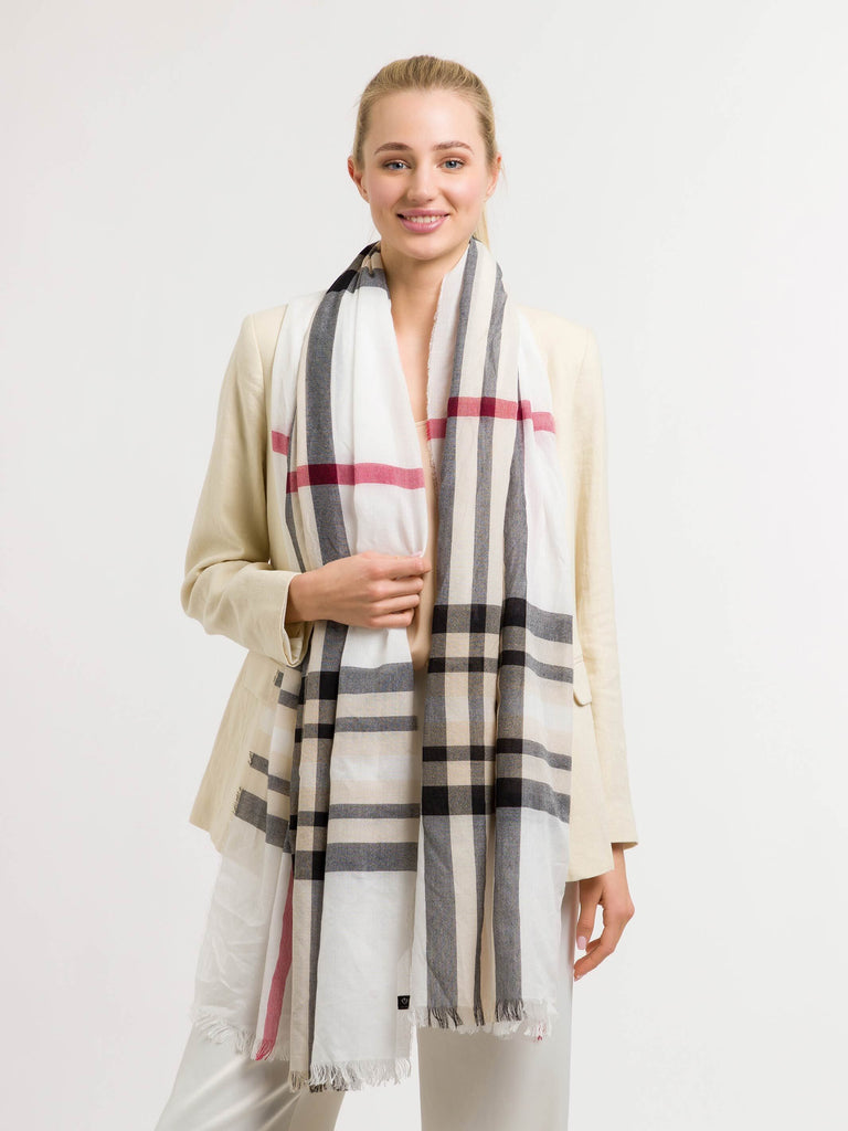 fraas-sustainability-edition-leichte-stola-mit-fraas-plaid-93-x-200-cm-schal-aus image 1