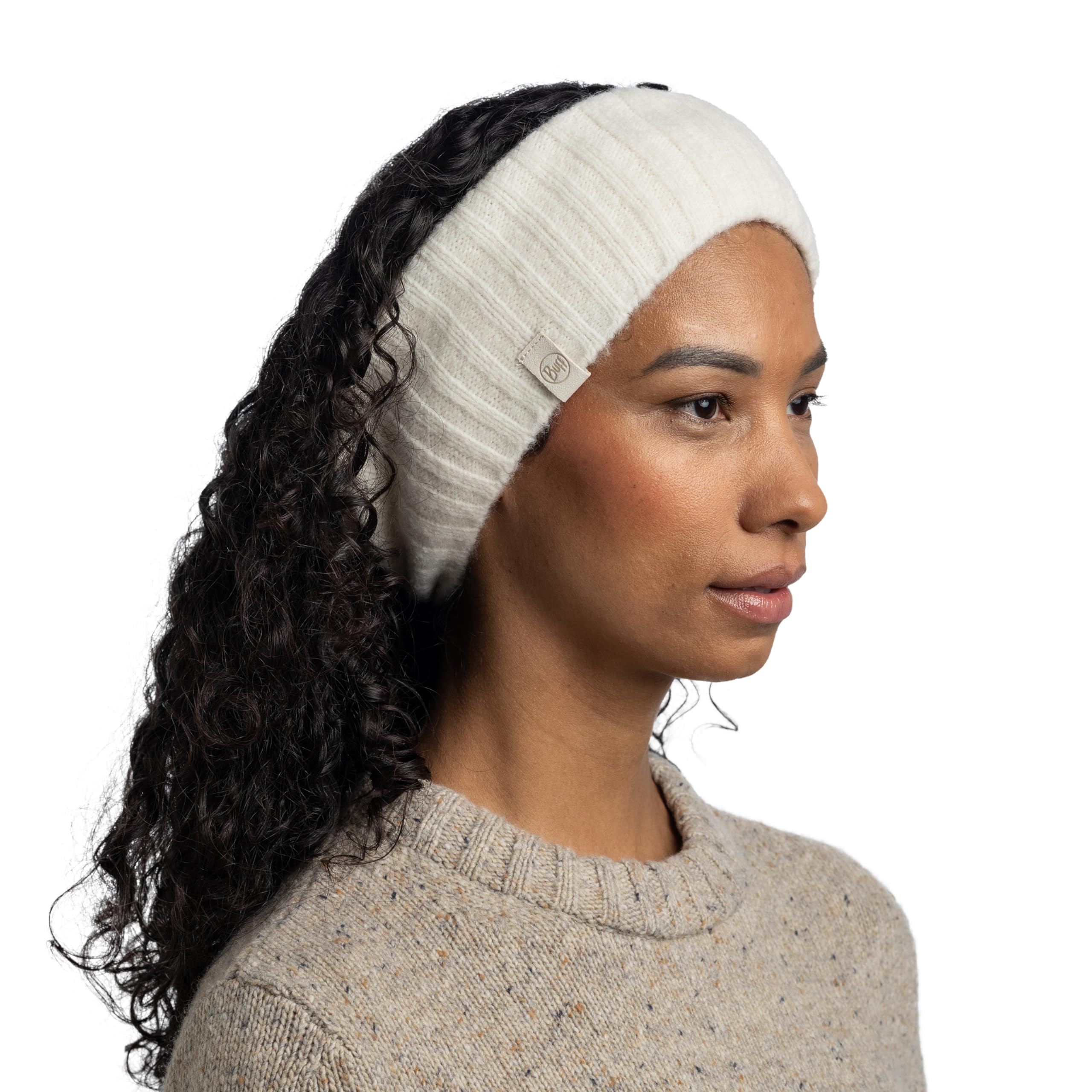 buff-nilah-knitted-neckwear-neck-gaiter-mit-merinowolle image 4
