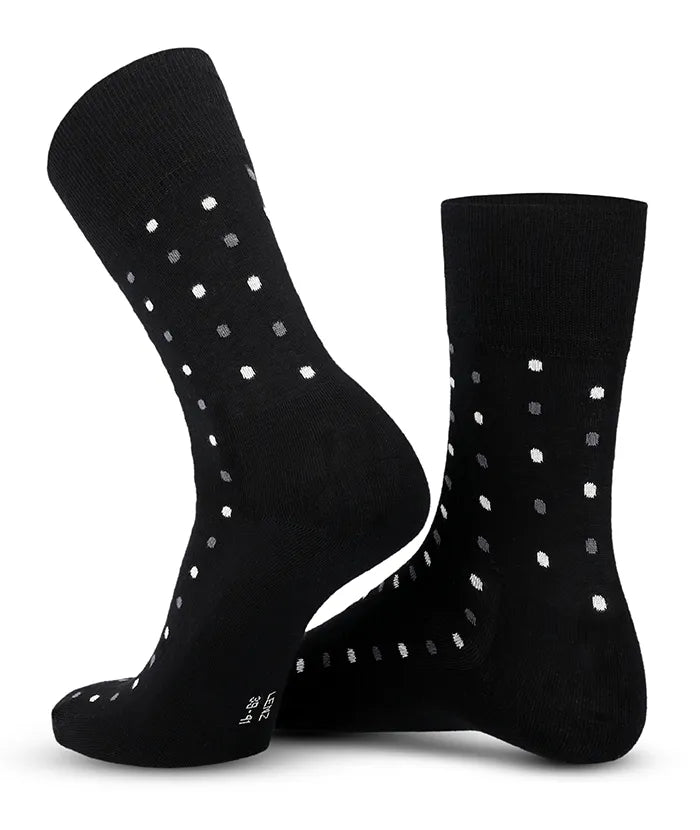 lenz-soft-touch-herren-socken-wei-e-punkte image 3