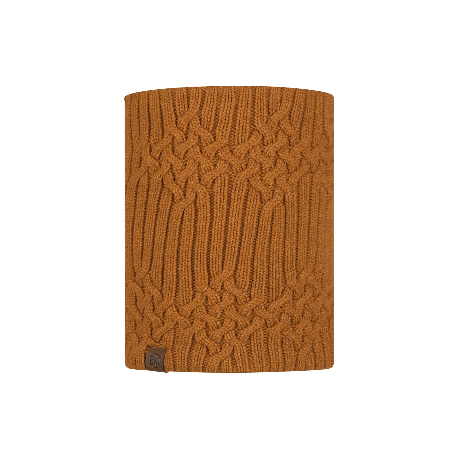 buff-knitted-fleece-neckwarmer-new-helle-mustard-unisex-einheitsgr-e image 1