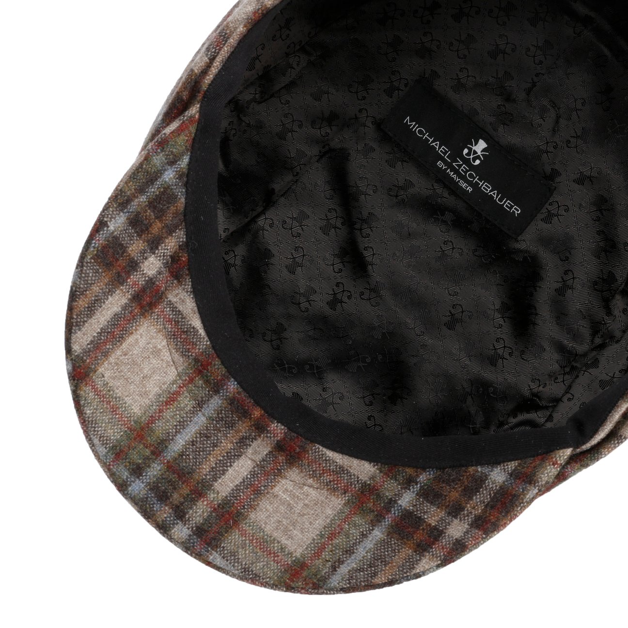 mayser-kent-check-flatcap-schieberm-tze-karo-wolle-kaschmir image 4