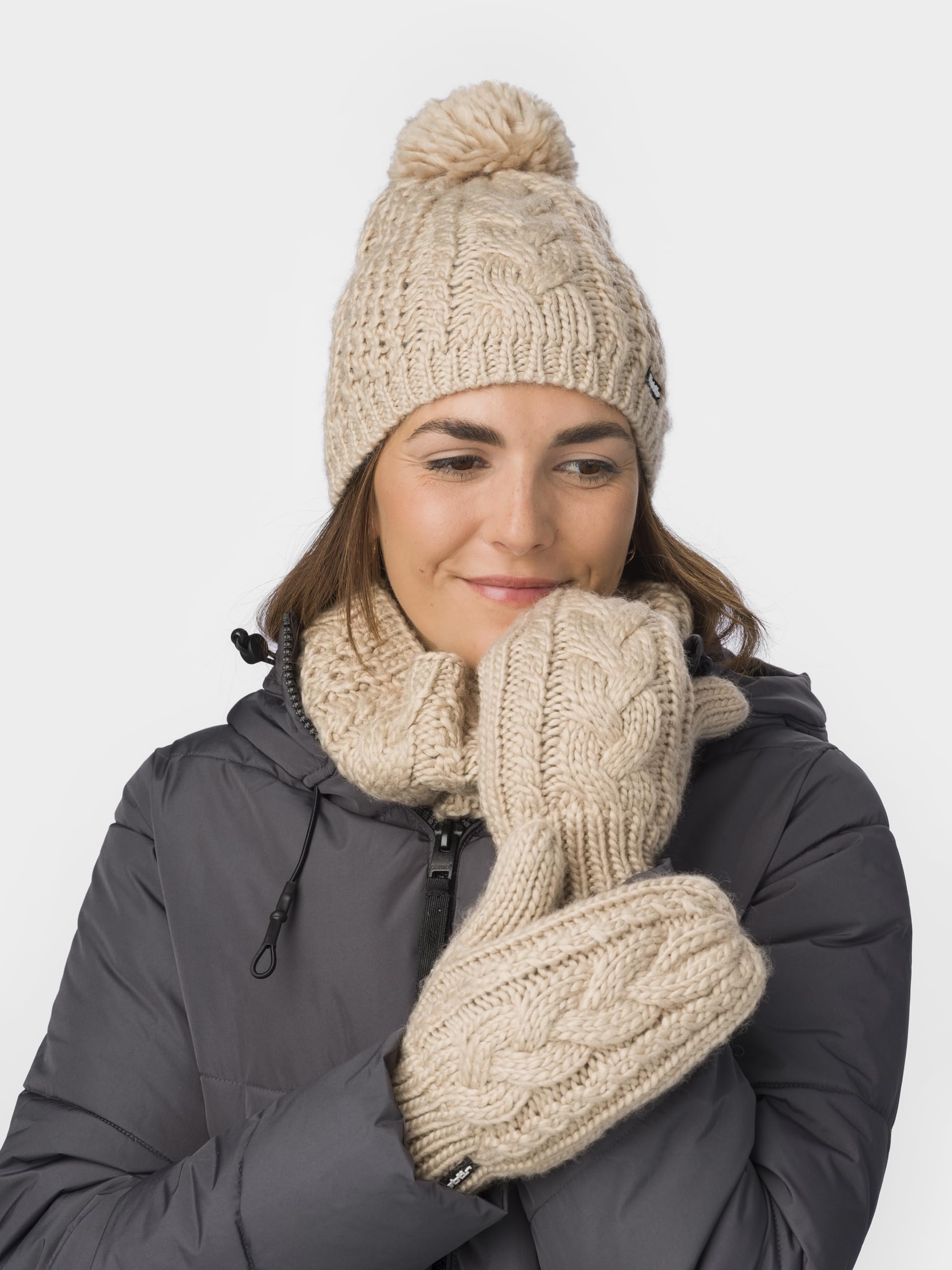 eisb-r-afra-loop-damen-schlauchschal-beige image 3