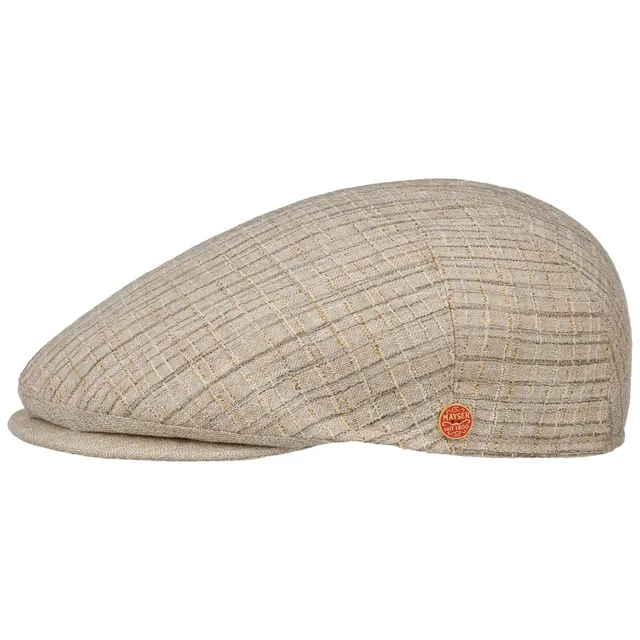 mayser-light-aston-flatcap-stoffm-tze-aus-leinen-viskose-mit-baumwollfutter image 1