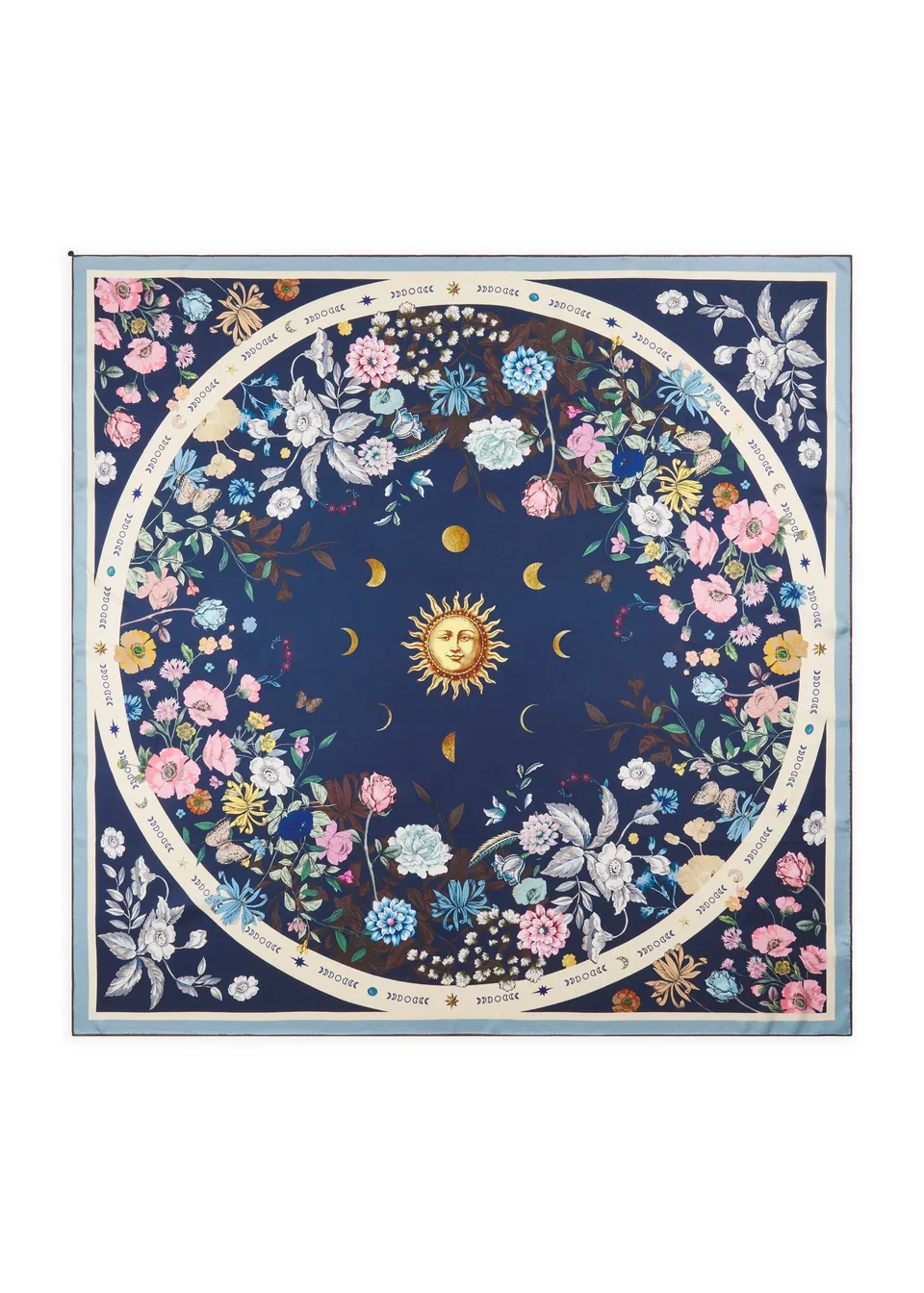 codello-gro-es-seidentuch-mit-blumen-und-universum-motiven image 1