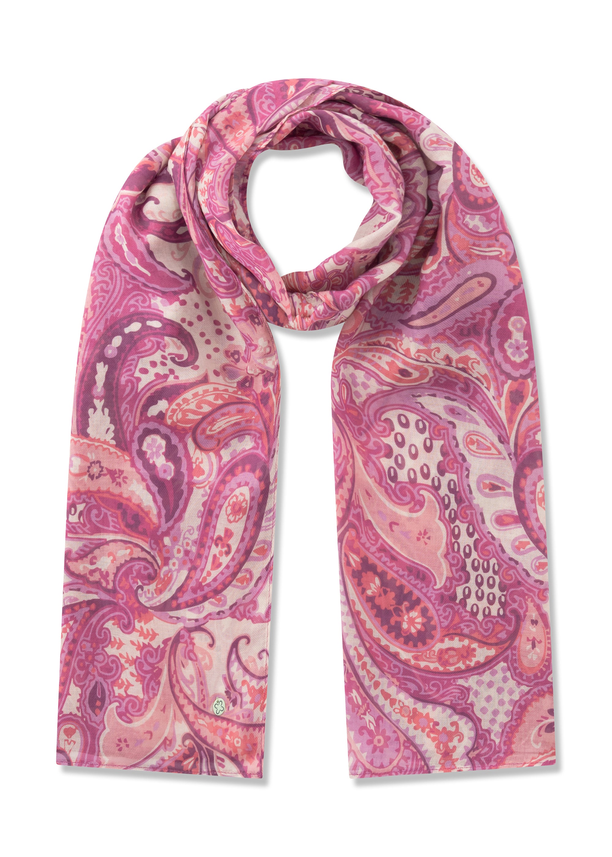codello-schal-recyceltes-polyester-mit-paisleymuster-pink image 1