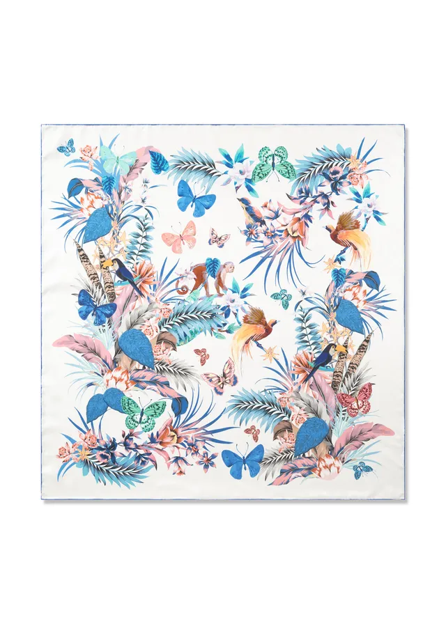 codello-gro-es-seiden-carr-90x90-cm-mit-floralem-muster image 1