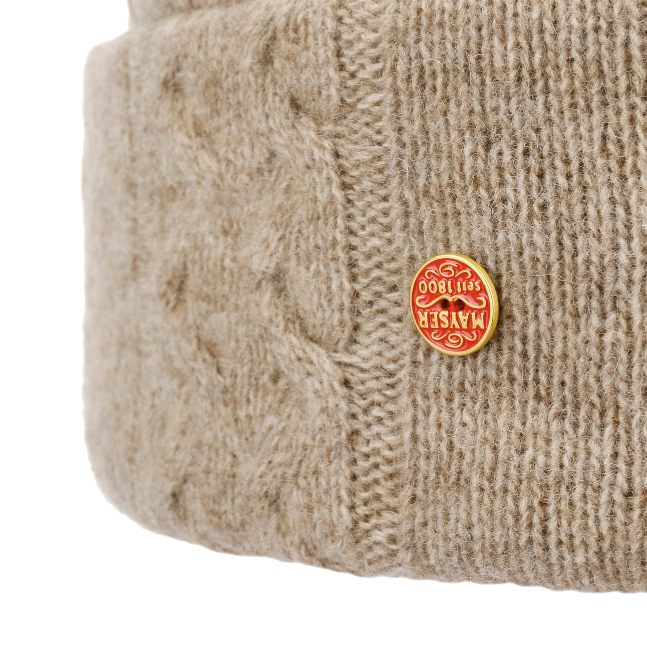 mayser-joyce-zopfstrick-beanie-damen-schurwolle image 3