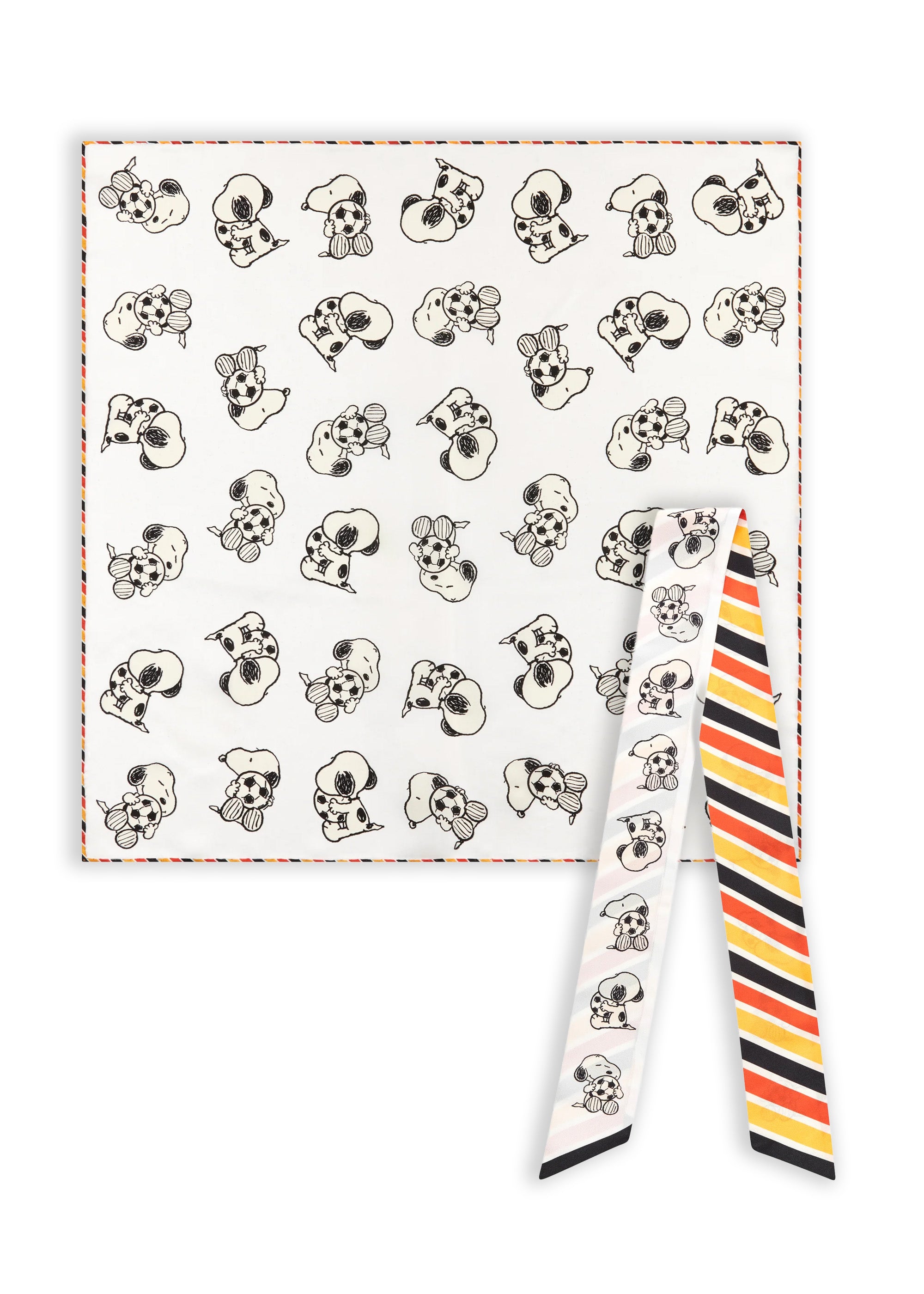 codello-peanuts-limited-edition-set-aus-twilly-und-nickituch-in-wei-snoopy-fu-ba image 1