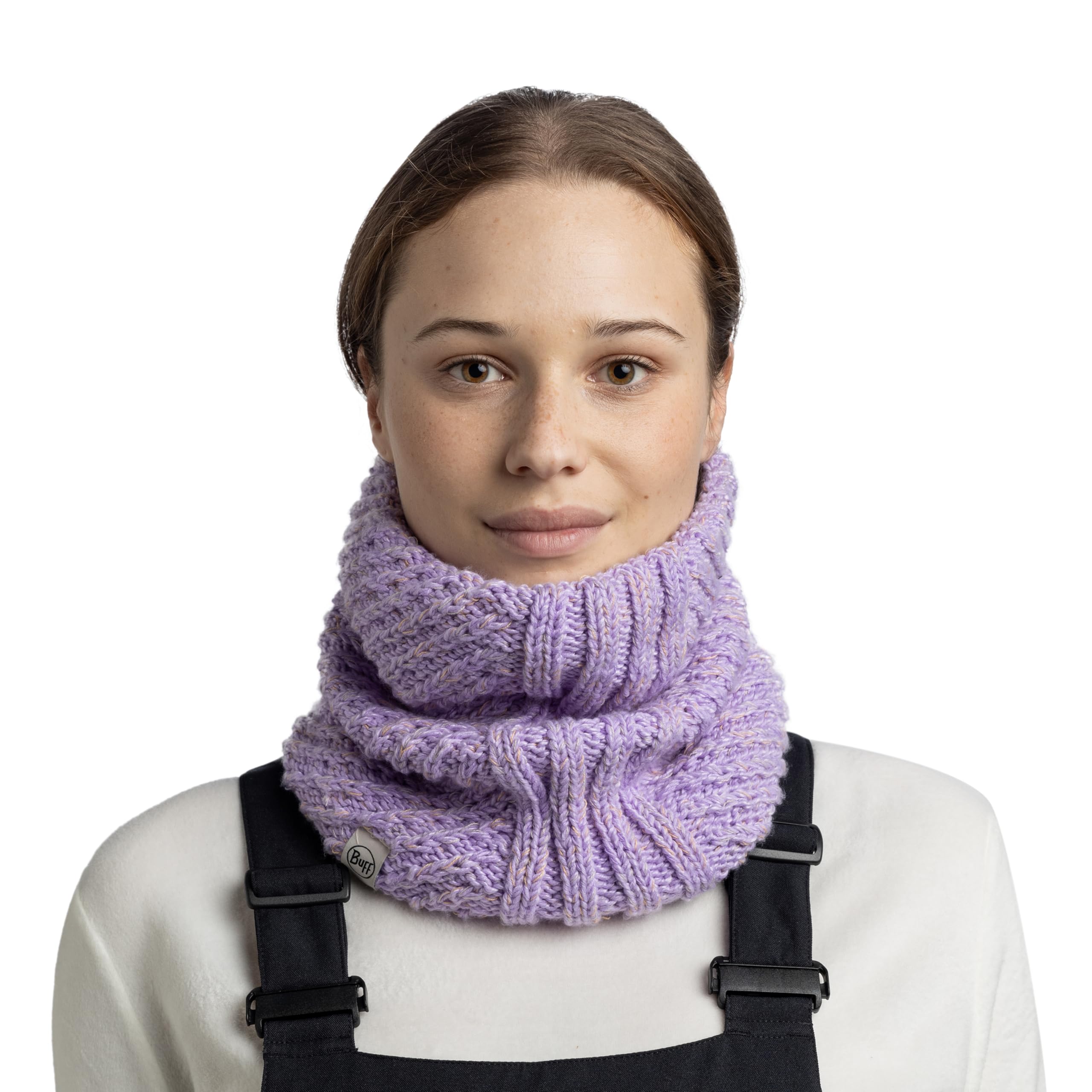 buff-damen-neck-gaiter-knitted-polar-halsw-rmer image 3