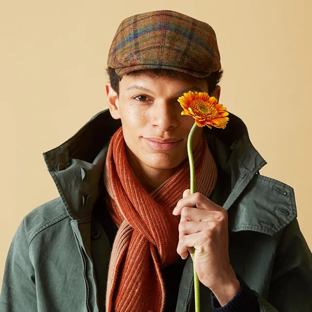 mayser-lennart-shetland-flatcap-karo-flatcap-herren image 1
