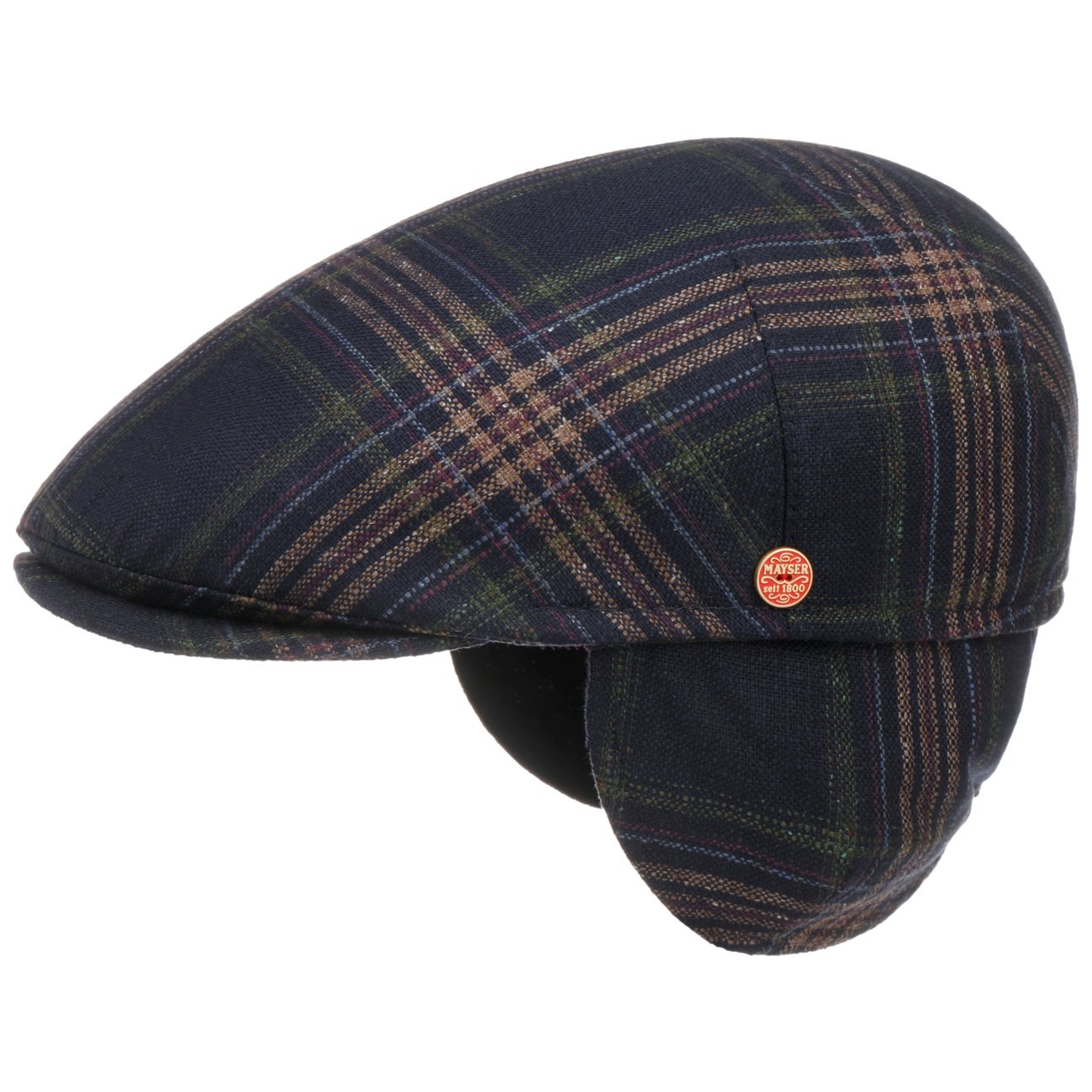 mayser-simon-plus-flatcap-mit-ohrenklappen-herren-winter-schieberm-tze-gef-ttert image 3