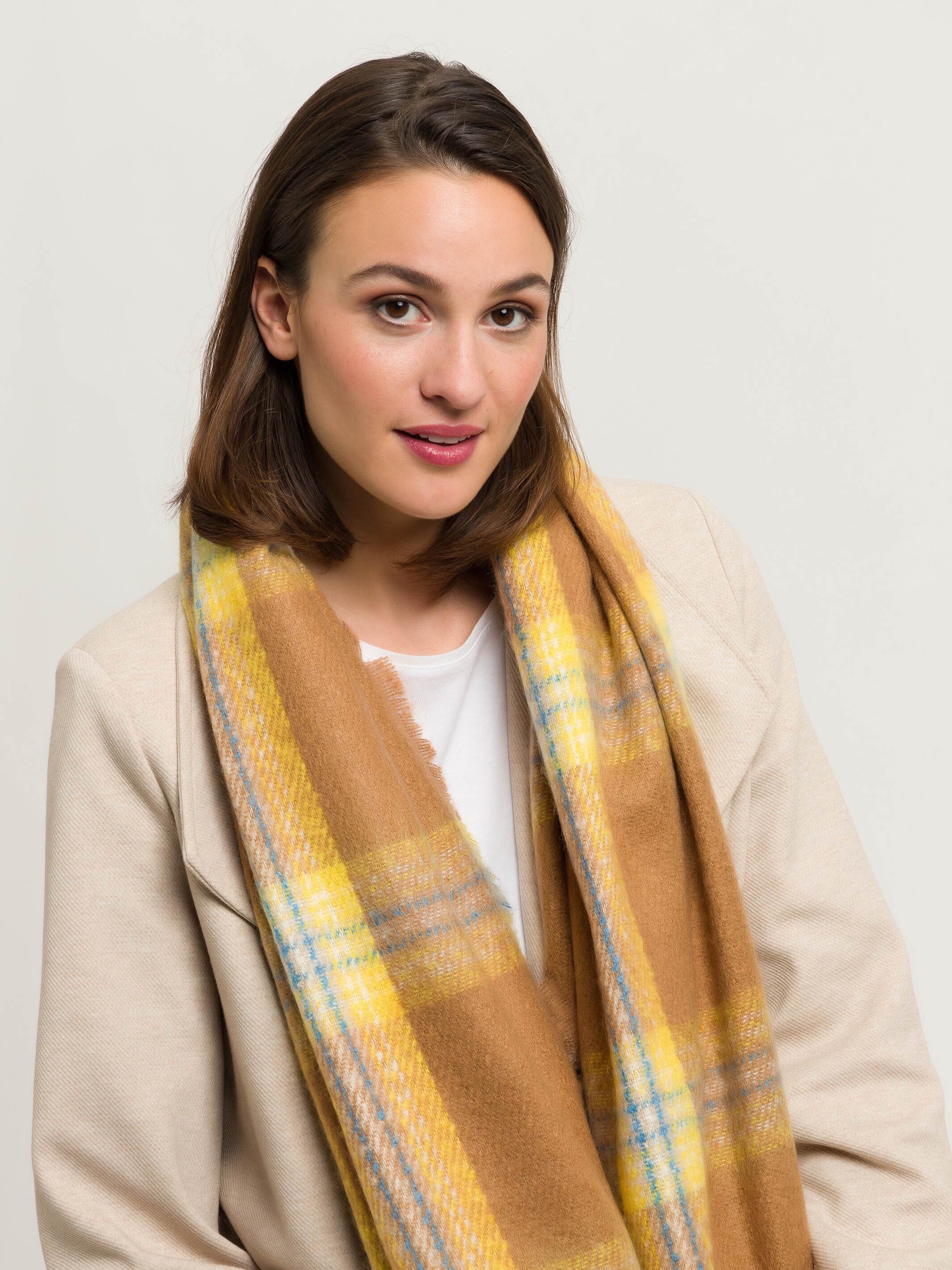fraas-cashmink-stola-mit-xl-karo-design-63-x-200-cm image 7
