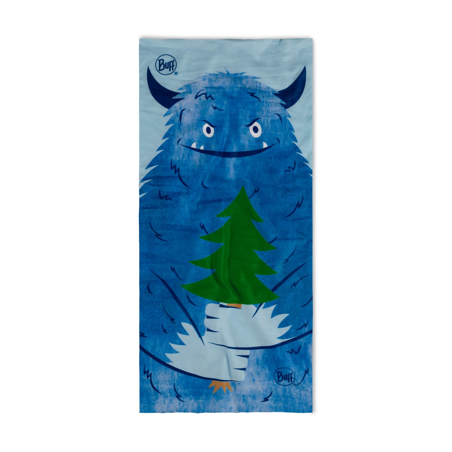 buff-original-ecostretch-multifunktionstuch-blau-kinder-unisex-schlauchtuch-upf- image 2