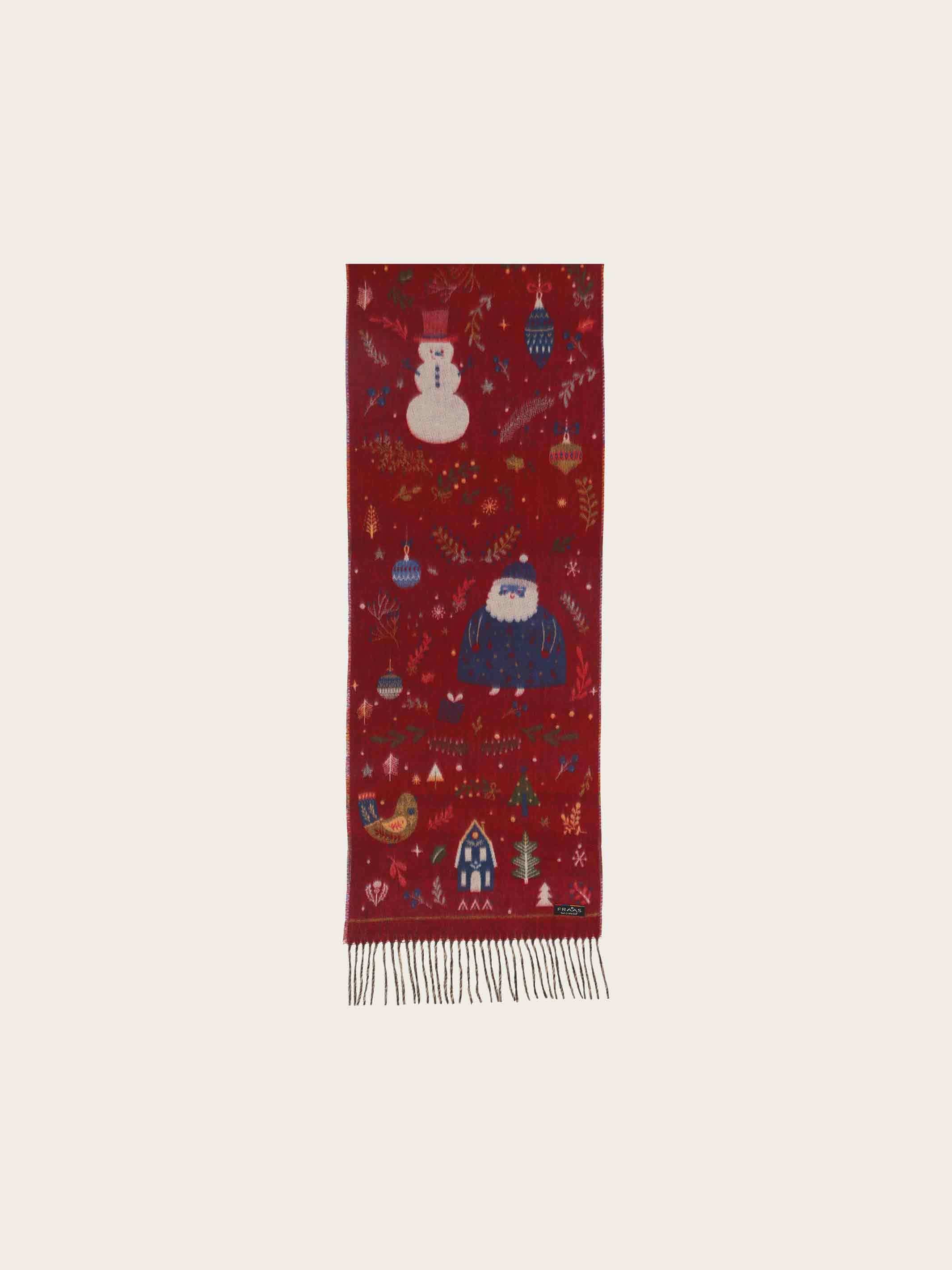 fraas-cashmink-schal-mit-weihnachts-design-35-x-200-cm image 3