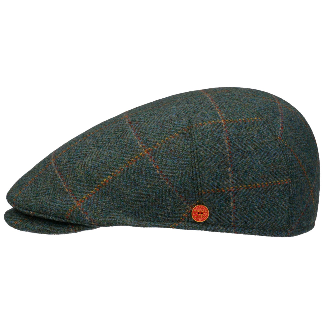 mayser-sidney-new-harris-tweed-flatcap-schieberm-tze-aus-schurwolle-f-r-herren image 6