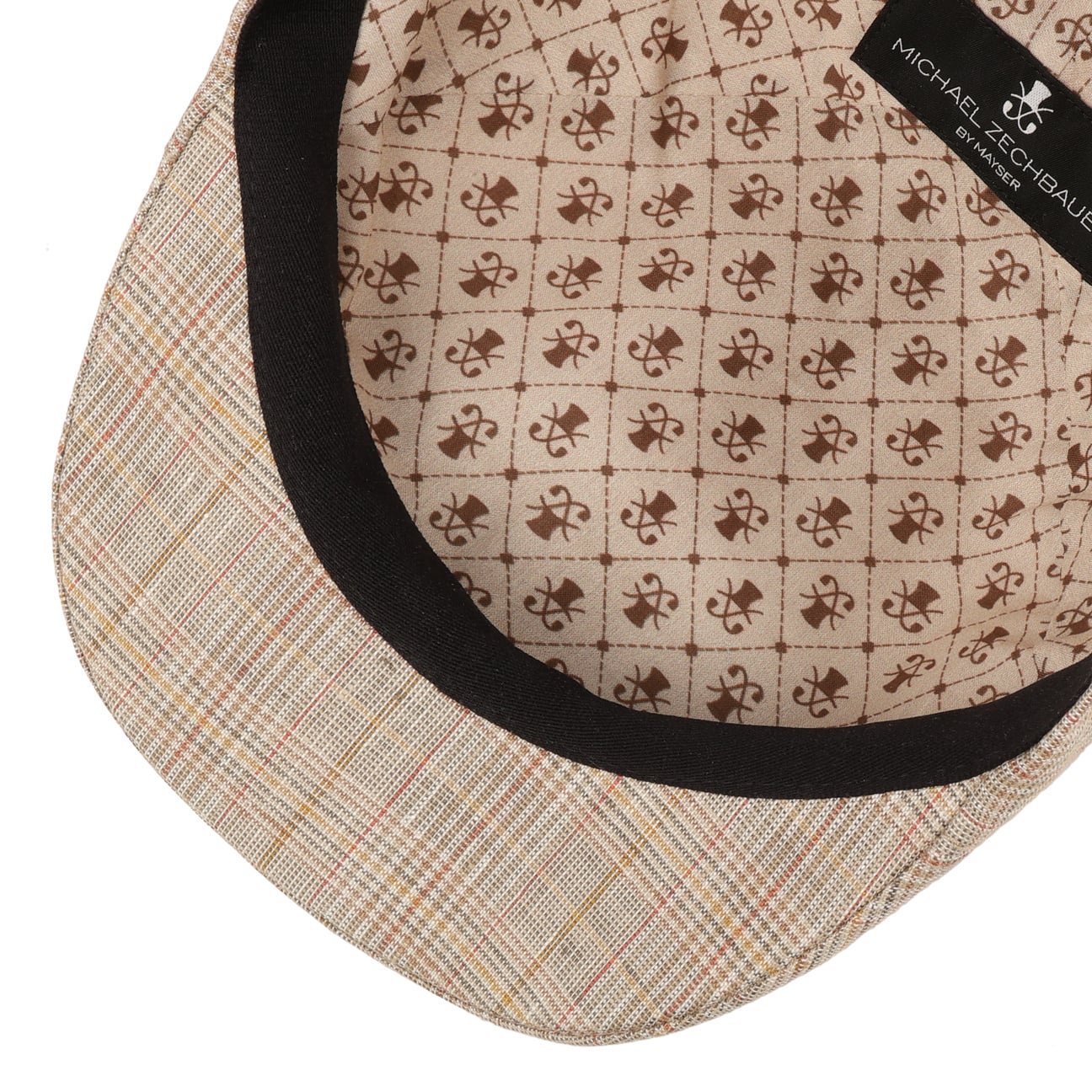 mayser-paquito-check-flatcap-zechbauer-herren-leinen-schieberm-tze image 3