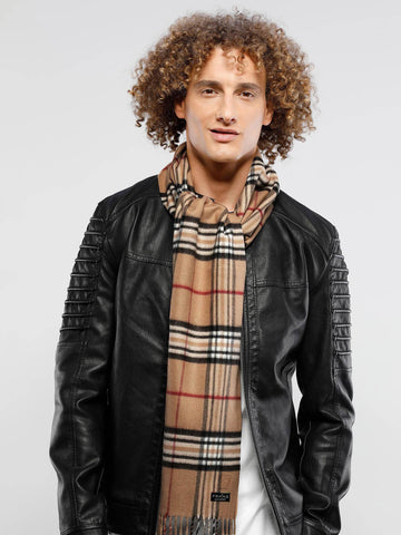 fraas-cashmink-schal-mit-fraas-plaid-check-30-x-180-cm-schal-mit-fransen image 6
