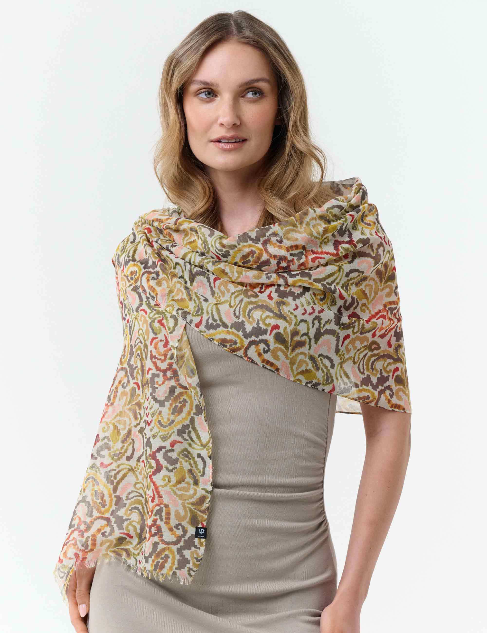 fraas-sustainability-edition-schal-mit-paisley-muster-50-x-180-cm image 5