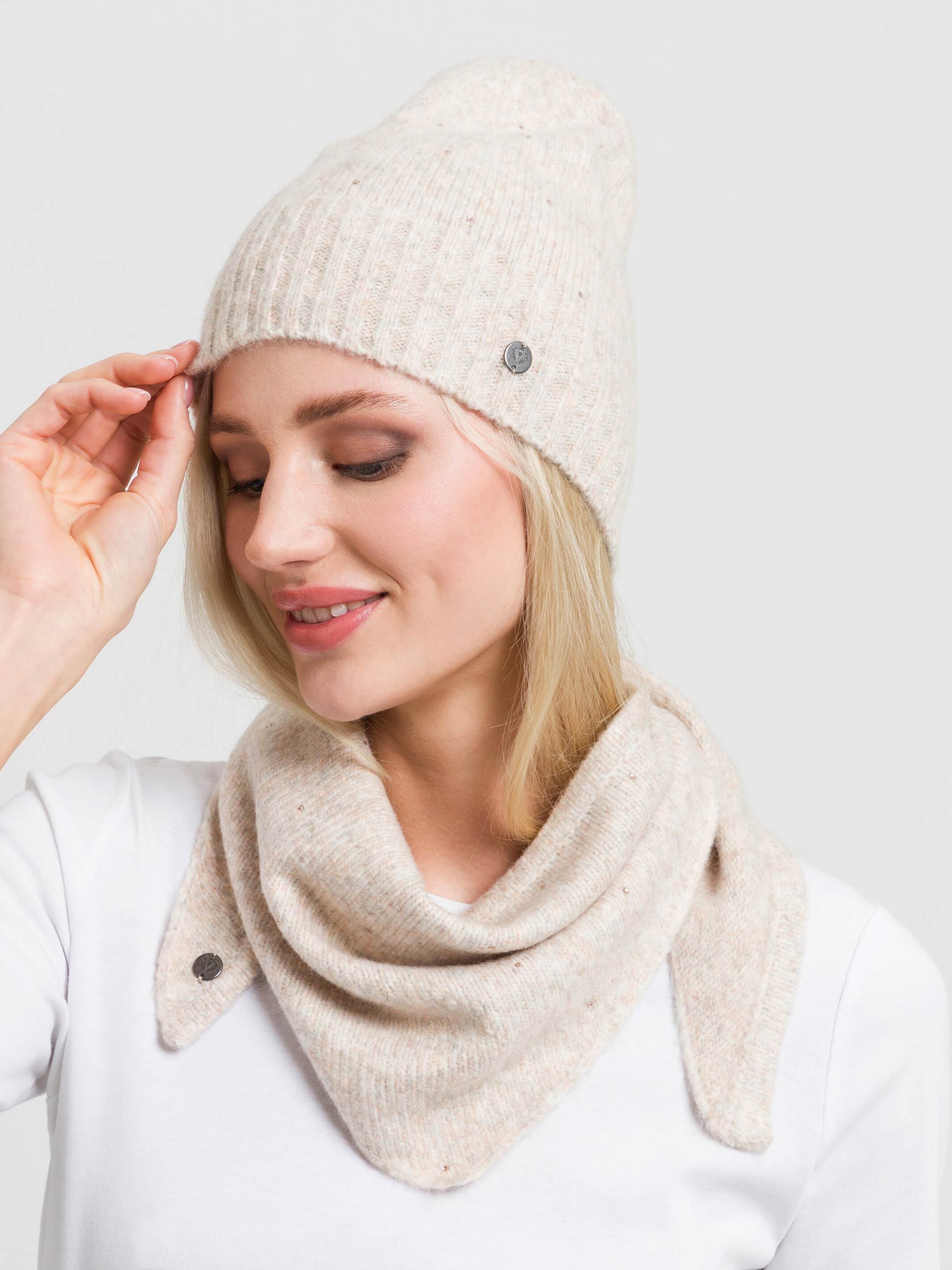 fraas-strickm-tze-beanie-mit-glitzersteinen-wollmischung image 5