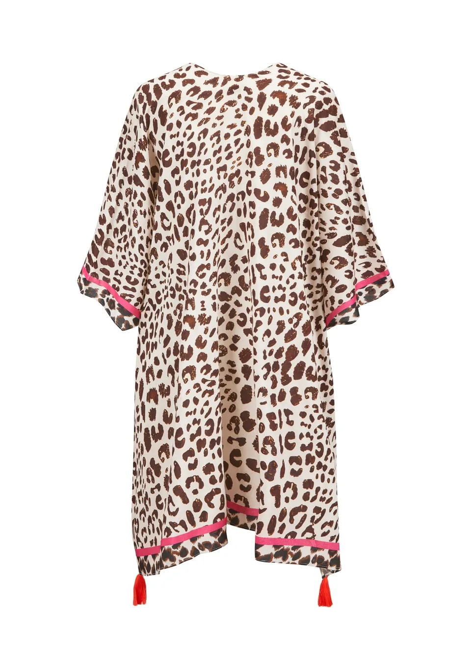 codello-poncho-aus-viskose-mit-leo-muster-quasten-und-kontrastlinie image 1