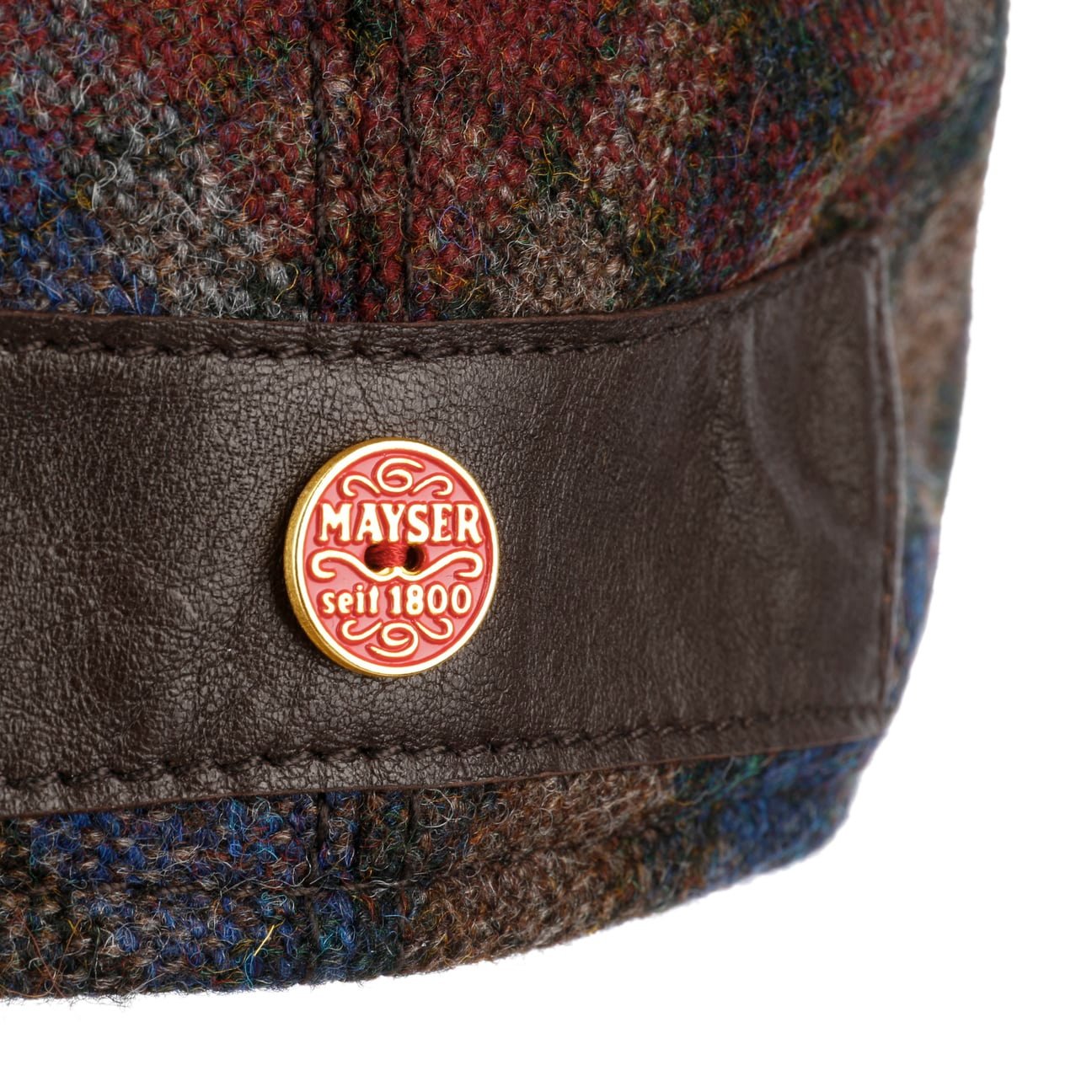 mayser-lennart-shetland-flatcap-karo-flatcap-herren image 5