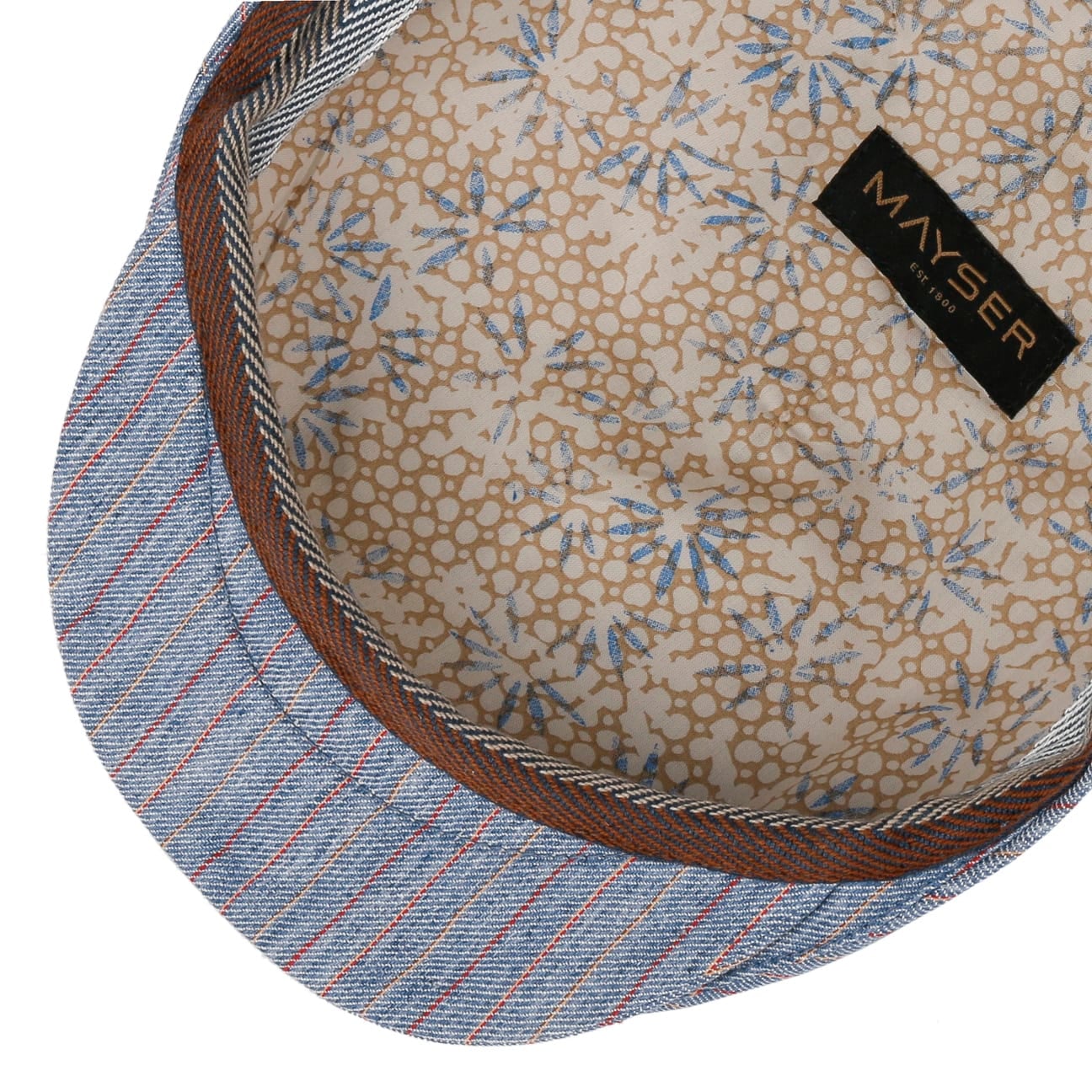 mayser-sidney-paros-stripes-flatcap-herren image 4