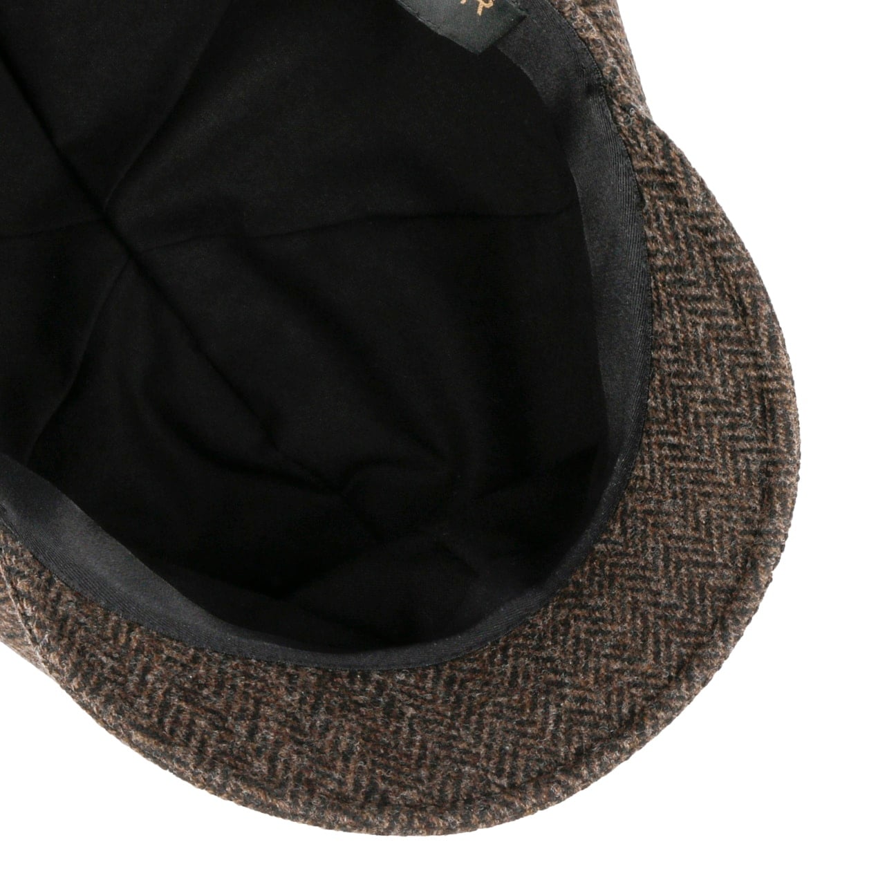 mayser-cia-classic-herringbone-ballonm-tze-wollm-tze-mit-schirm-f-r-damen image 3