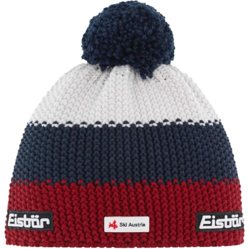 eisb-r-star-pompon-ska-kids-kinderm-tze-mehrfarbig-ski-austria-bommelm-tze image 5