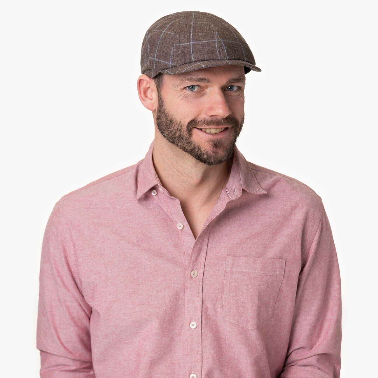 mayser-emil-check-zechbauer-flatcap-aus-leinen image 1