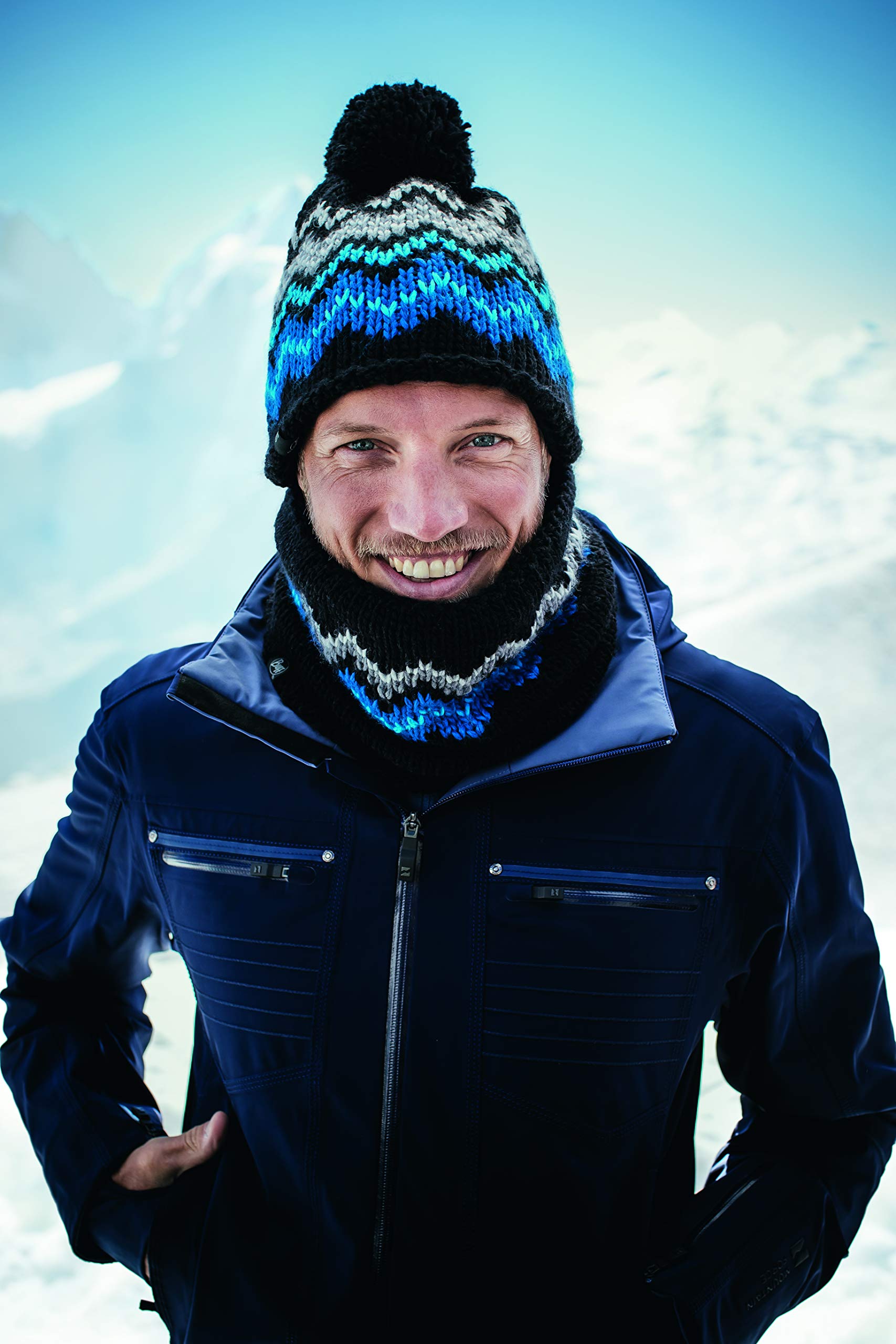 buff-danke-knitted-polar-neckwarmer-schlauchschal-im-strick-look image 2