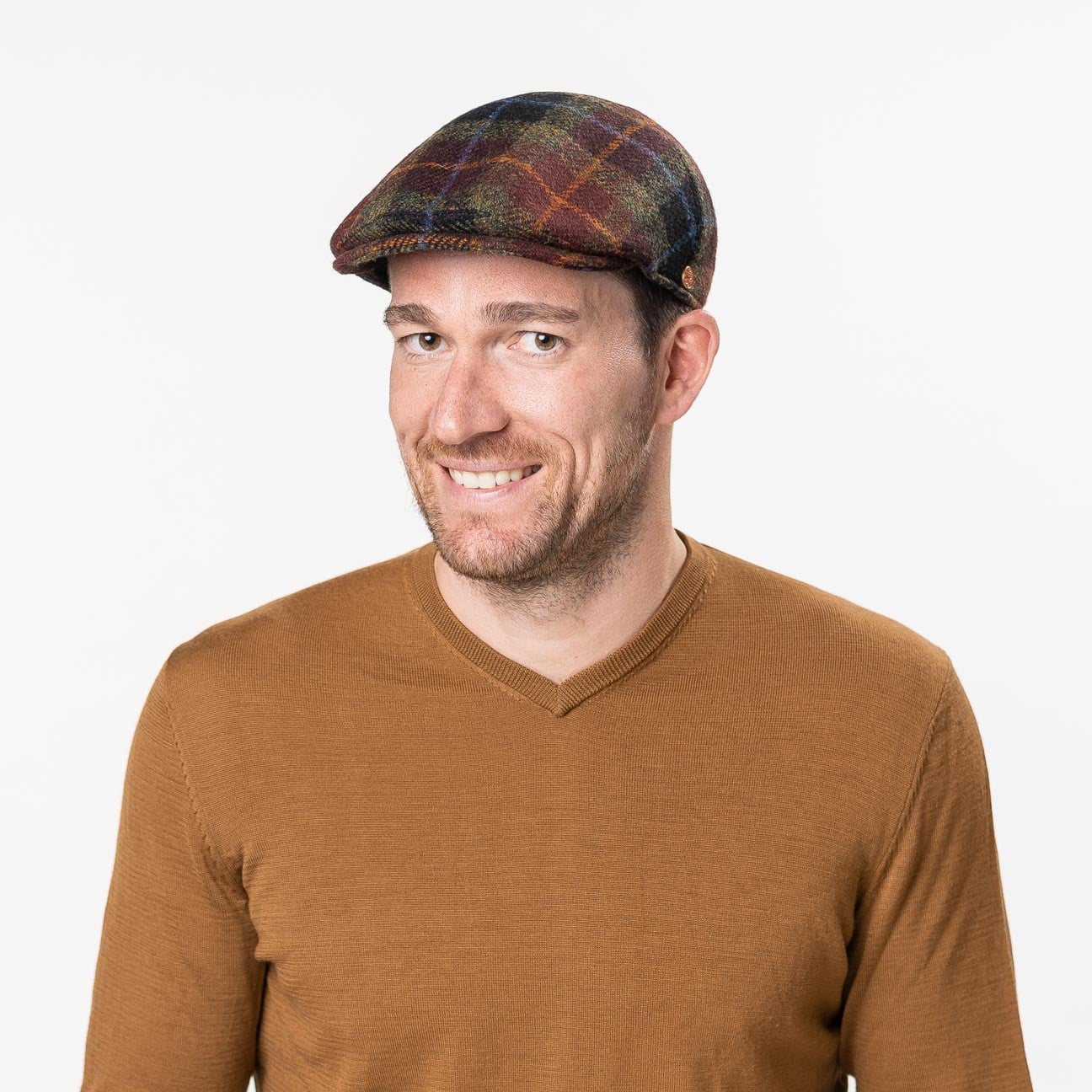 mayser-simon-harris-tweed-flatcap-herren-schurwolle-mit-ohrenklappen image 2