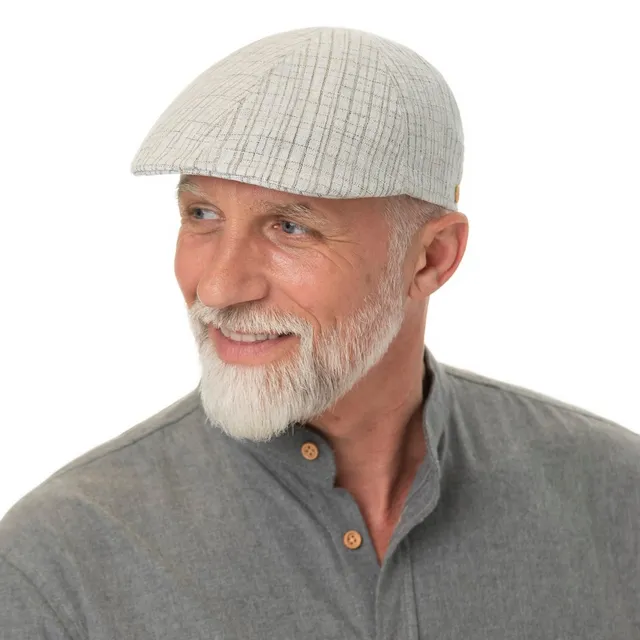 mayser-paddy-cipriota-flatcap-6-panel-sommer-flatcap-aus-leinen-mix image 1