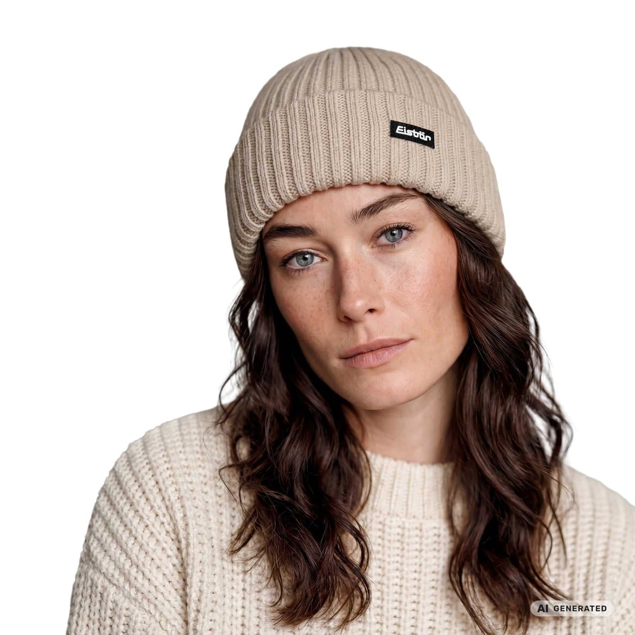 eisb-r-ripp-2-0-beanie-unisex-strickm-tze-mit-umschlag image 2