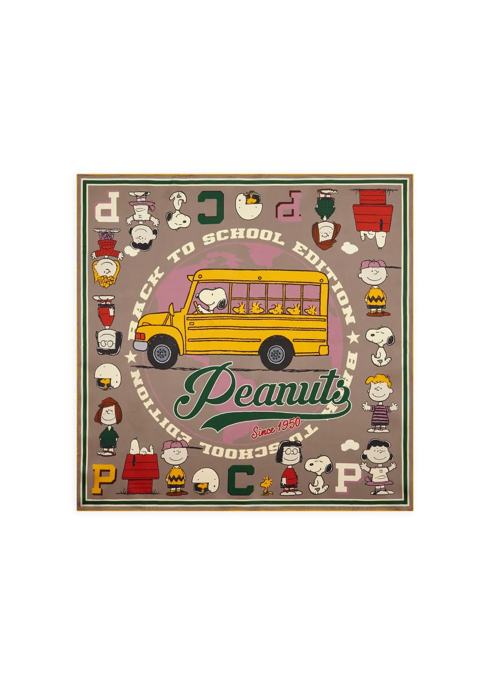 codello-peanuts-nickituch-aus-seide-mit-schoolbus-motiv image 1