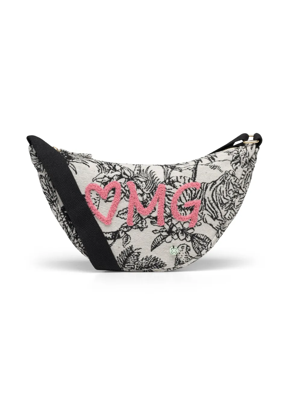 codello-umh-ngetasche-crossbody-bag-mit-dschungel-print-und-omg-stickerei image 1