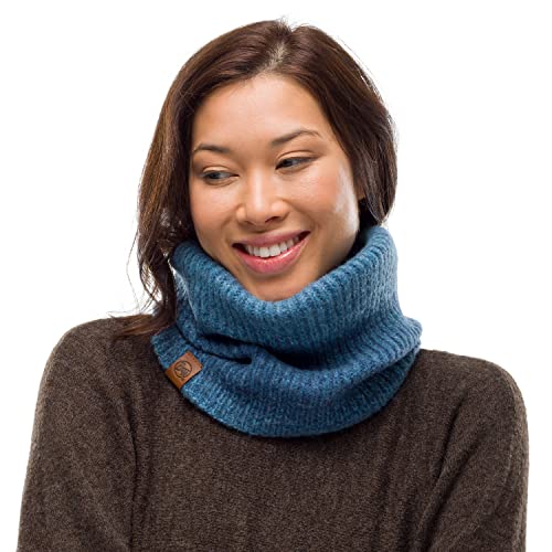 buff-knitted-polar-schlauchschal-marin-denim-strick-mit-fleece image 8