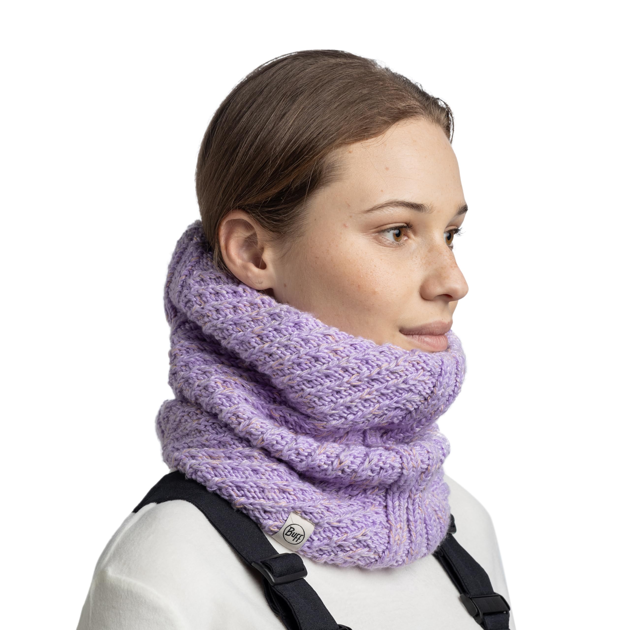 buff-damen-neck-gaiter-knitted-polar-halsw-rmer image 4