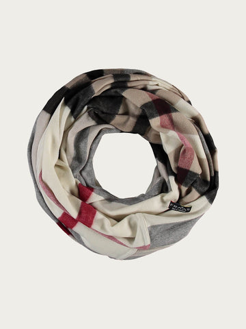 fraas-cashmink-loop-70-cm-schlauchschal-mit-fraas-plaid-karo image 5